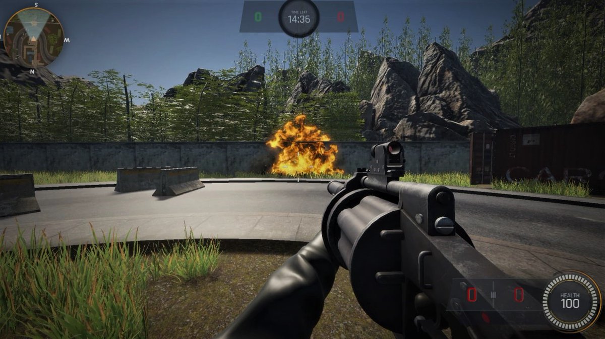 InwariumOnline's tweet photo. "We'll also arm you with high explosives instead of leaving you in the middle of the zombie apocalypse with just a small guns." 

TG-> https://t.co/COHjcq9LkB

Explosions will be included in our August update 💪 https://t.co/XNKgE8vbAM