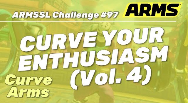 arms_tips's tweet photo. #ARMSSL Community Challenge #97: CURVE YOUR ENTHUSIASM (Vol. 4):

A Compilation of #ARMS Gameplay Clips where Players use only Curve Arms.

https://t.co/XpGBcS0yXI https://t.co/aoKswwQ736