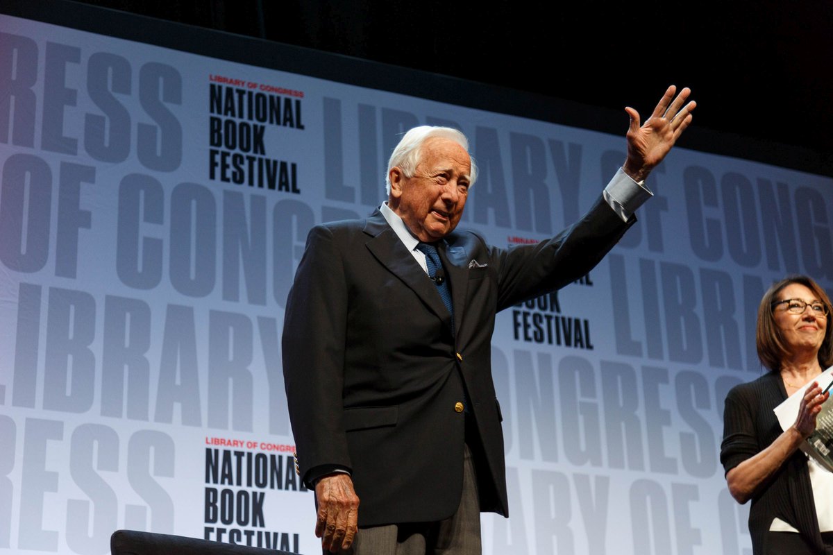 LibnOfCongress's tweet image. I'm saddened to hear about the passing of the great  historian David McCullough. His dedication in telling this nation’s story taught us more about the American spirit and its value to our collective history. For that we are forever grateful. He truly was an American treasure.