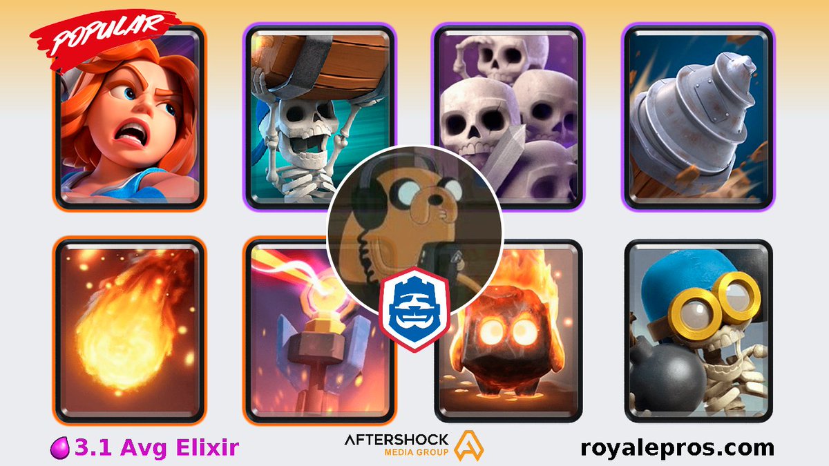 teamcmcbot's tweet photo. .@CRtopnotch has won 20 wins challenge on 09/08/2022 01:19:25 SGT [Valkyrie,Wall Breakers,Skeleton Army,Goblin Drill,Fireball,Inferno Tower,Fire Spirit,Bomber]

Deck: https://t.co/ScsIwtaz62

GC Logs: https://t.co/m1mVDRsBpK

Powered by @ AMGinfluence https://t.co/dEdwwBWBse