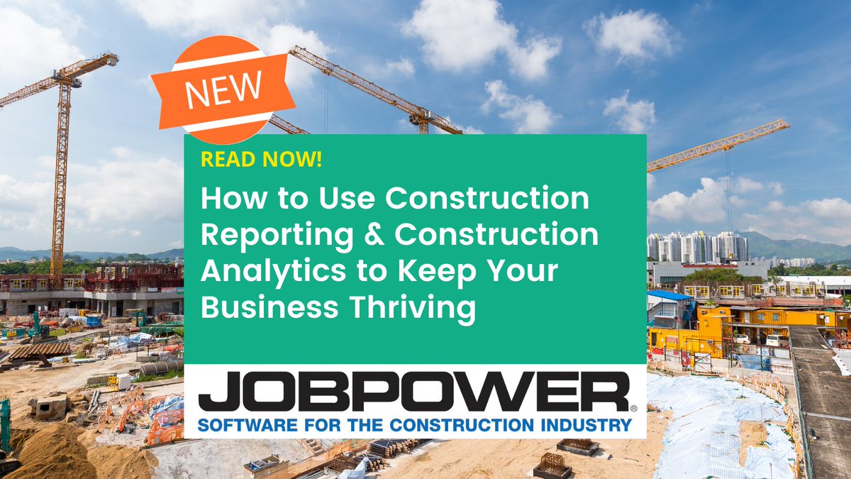 New blog post. Find out how construction reporting can help you manage your projects and make key decisions when it matters. 

Read now: jobpow.com/blog/how-to-us…