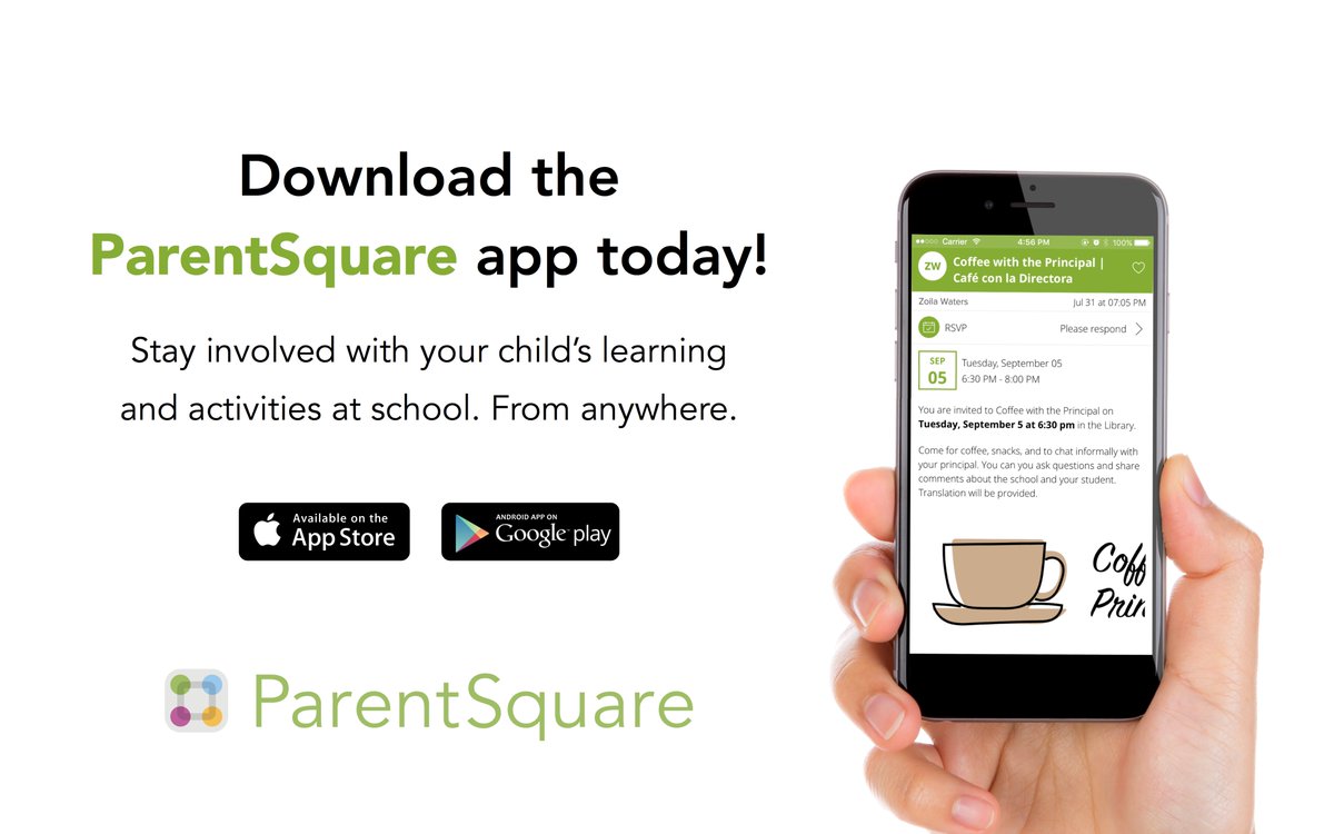 BayElementary's tweet image. Don't forget to download the ParentSquare app!