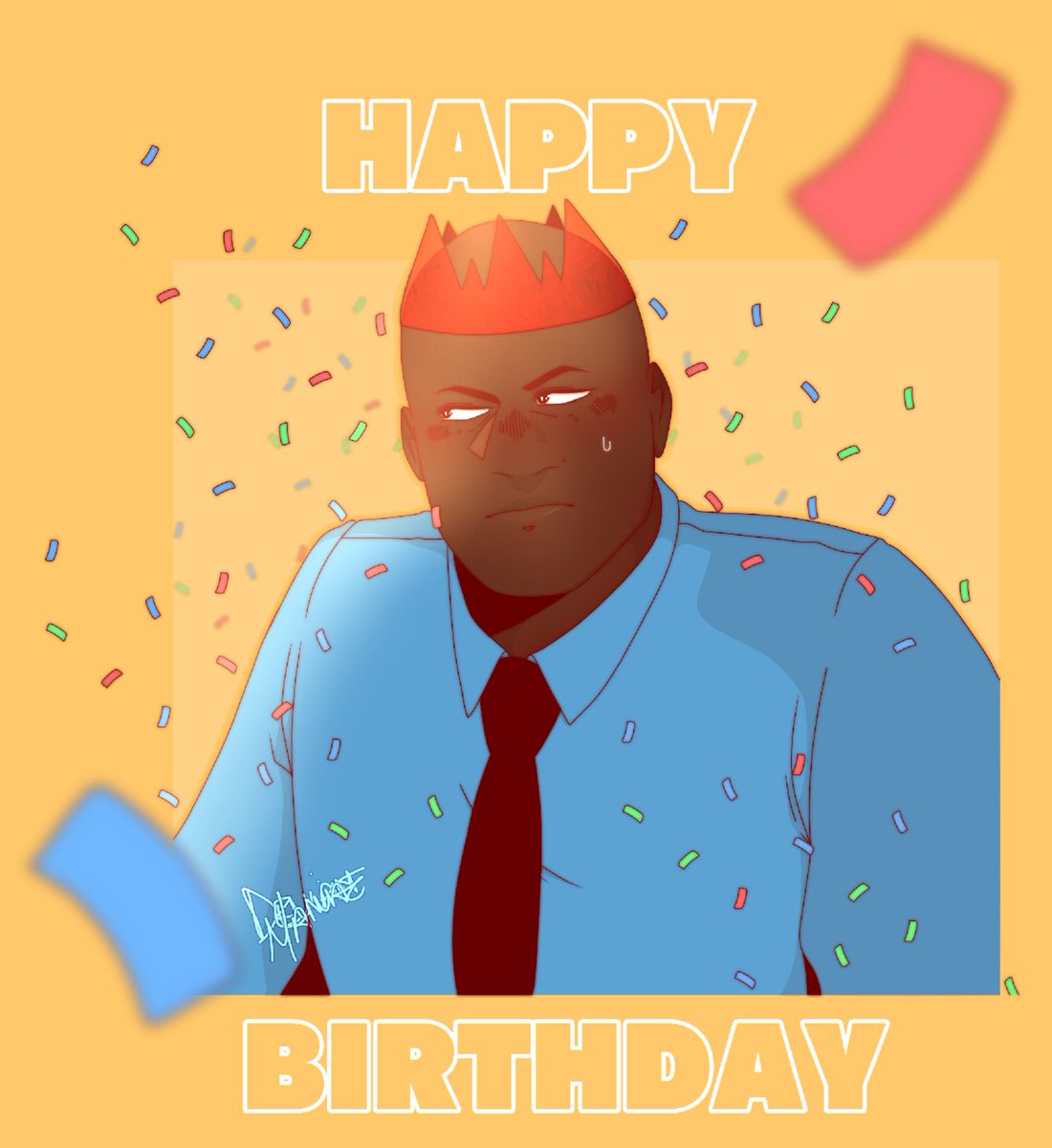 DeviationManiac's tweet photo. Happy Birthday to a grumpy old man
#detroitbecomehuman #jeffreyfowler https://t.co/9dYV47S026