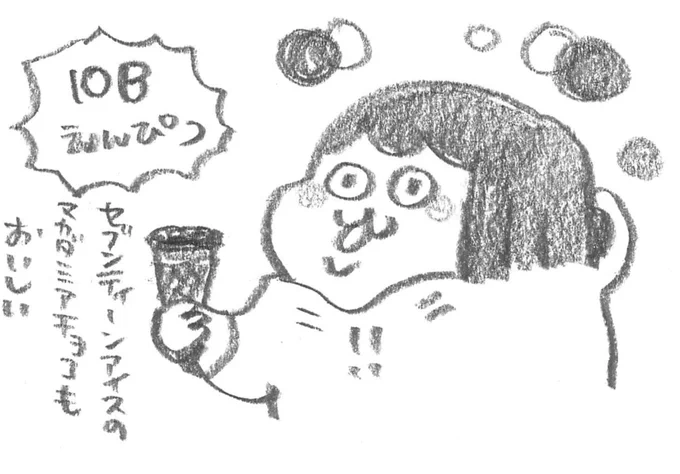 10B鉛筆はヌルっとした描き味で楽しいです! 