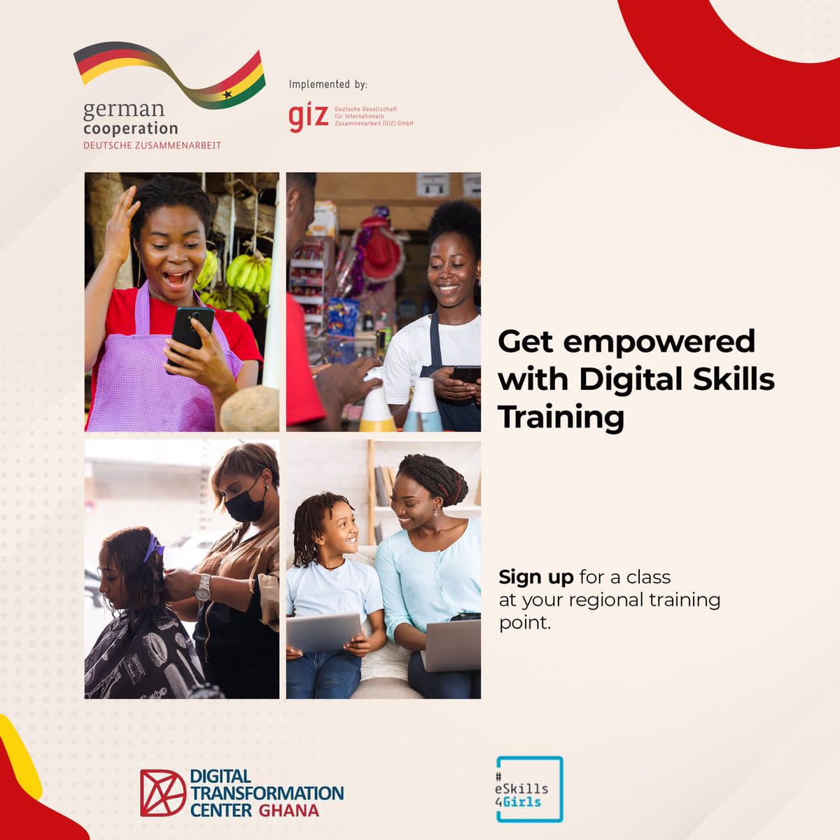 Get connected dear young ladies #eSkills4Girls