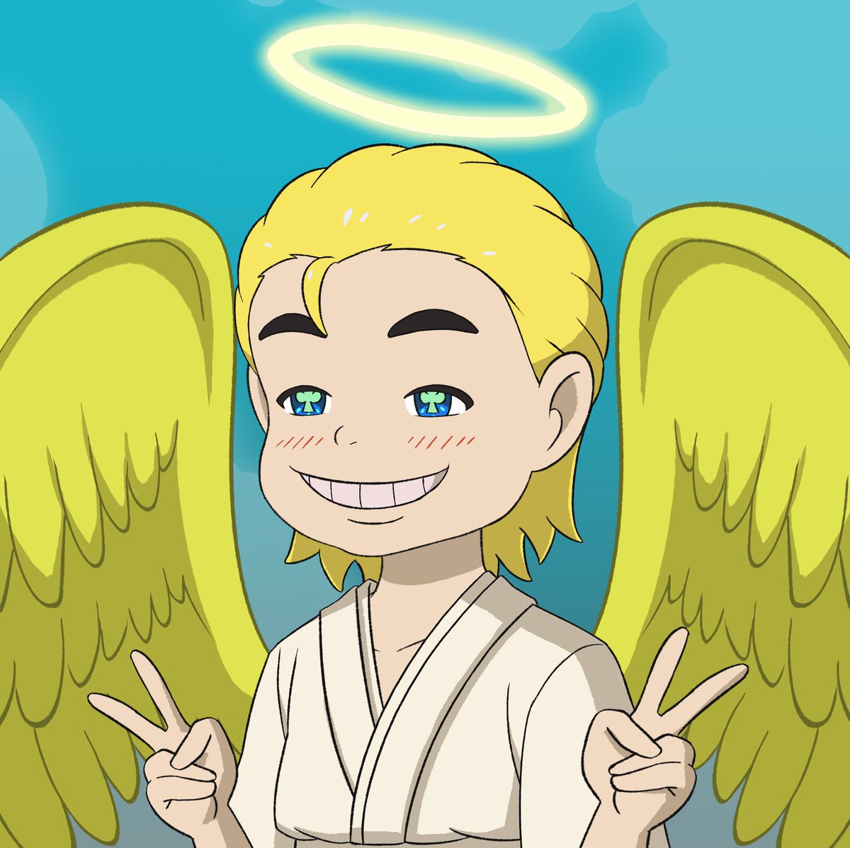 You can't have Isekai demons without Isekai angels, can you?