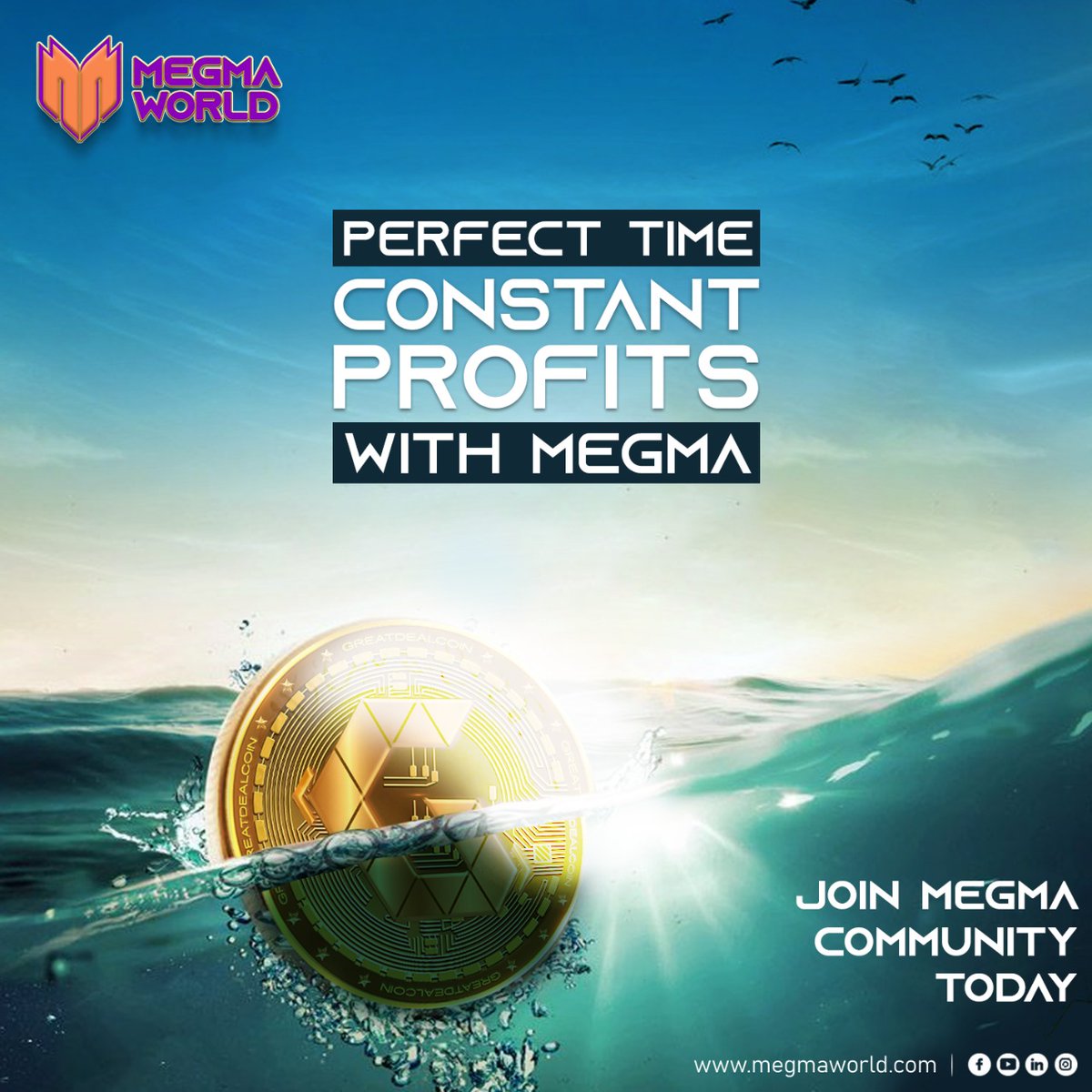 megma_world's tweet photo. 📱𝐌𝐞𝐠𝐦𝐚 𝐖𝐨𝐫𝐥𝐝 - 𝐓𝐡𝐞 𝐁𝐞𝐭𝐭𝐞𝐫 𝐏𝐥𝐚𝐜𝐞 𝐭𝐨 𝐒𝐭𝐚𝐫𝐭💁‍♀️

#ico #bitcoin #blockchain #community #crypto #cryptocurrencies #trading #investing #finance #Tokencoin #blockchaintechnology #digitalcoin #opportunity #business #forex #trader  #stockmarket #forextrader https://t.co/IfUAYsQE7K
