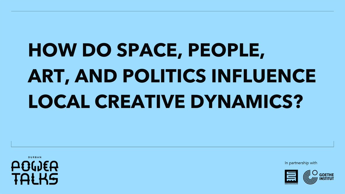 UrbanAfricaACC's tweet photo. INVITE | Join ACC &amp; @goethejoburg on Twitter Spaces as we unpack the nuances of power dynamics in the South Africa culture industry as part of the ongoing #powertalks project. 

WHEN | Wed, 10 Aug, 19h00
WHERE | https://t.co/UOYeXju36R
More on Power Talks: https://t.co/oMD1Uq3LKD https://t.co/57whxsLcHi