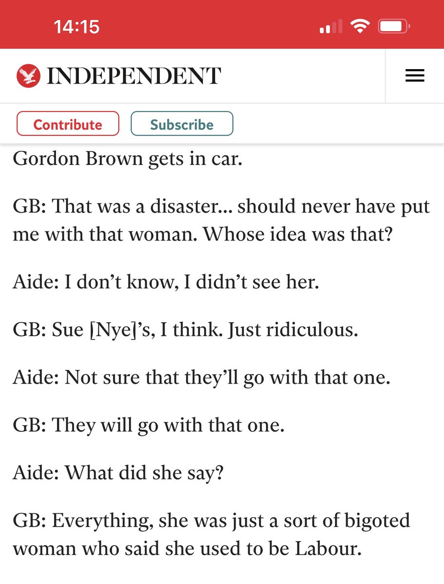GiftCee's tweet photo. #BigotGate: 
The moment that destroyed Gordon Brown… https://t.co/RlGQ1fUkgo