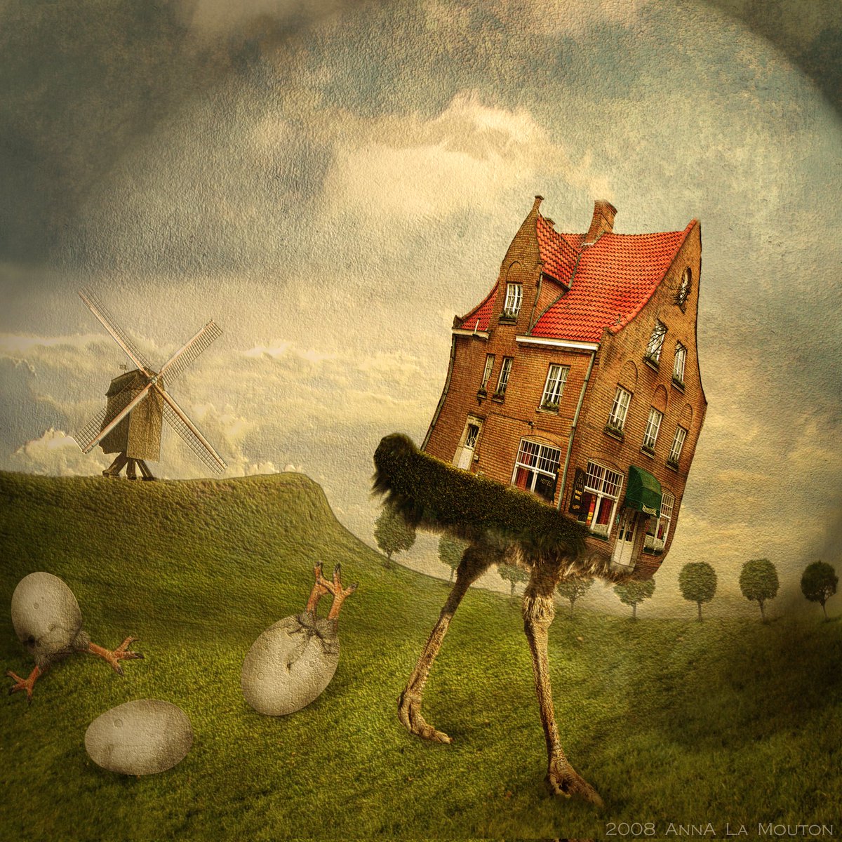 Title "Mama Cuckoo"

This work has a sad history. But more on that later.
From #NFTcollection "Green Balls"
Artist <a href="/Anna_La_Mouton/">Anna La Mouton</a>

#NFT #NFTart #NFTCommunity #nftcollector