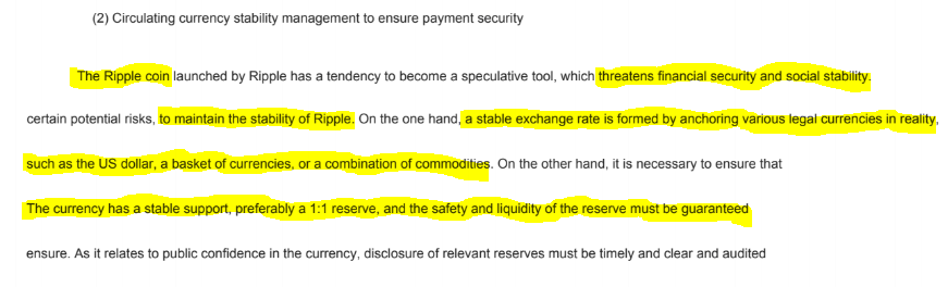 DigPerspectives's tweet photo. #BankofChina US Traslation-"Ripple needs to cooperate with SWIFT." #Ripple #XRP X-Border Solution needs to be backed by Cash reserves and Commodities #GlobalStablecoin. #SWIFT #RippleNet the New SWIFT. #RETWEET https://t.co/Y0hO4wDKKG