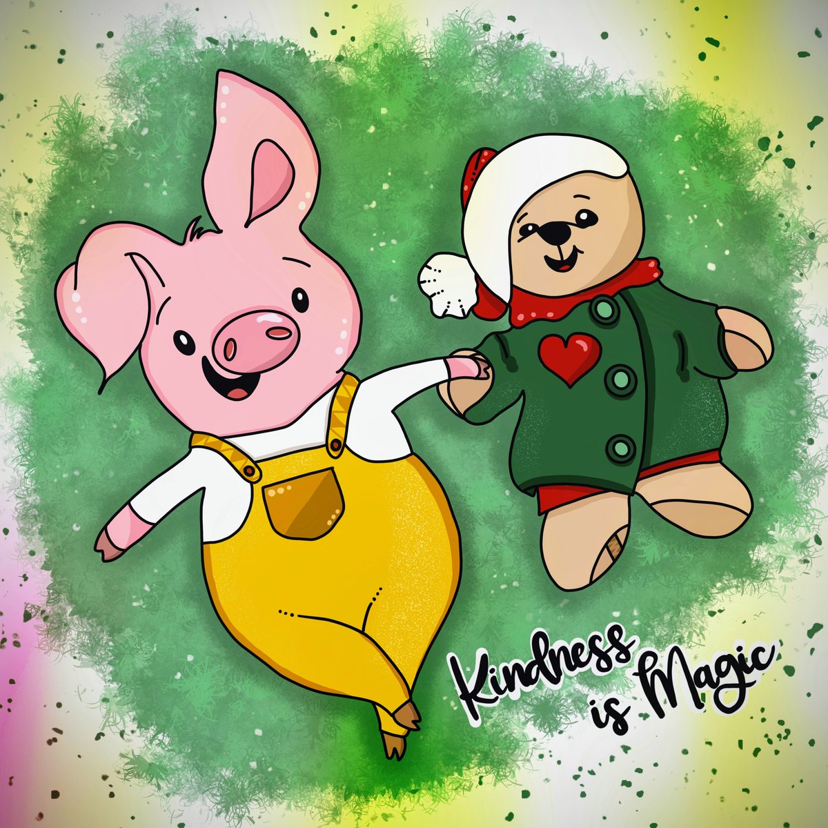 I see a spark in you,
You’re just like me
Longing for kindness
For a place to be free

How do people not see it?
How can they do this to you?
You can feel the pain
Just the same as they do...👇

#procreate #veganforlife #pigs