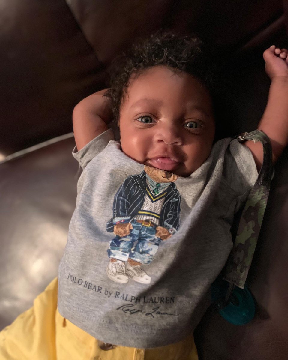 I just realized that I never posted my little sonshine on Twitter 💙🐻