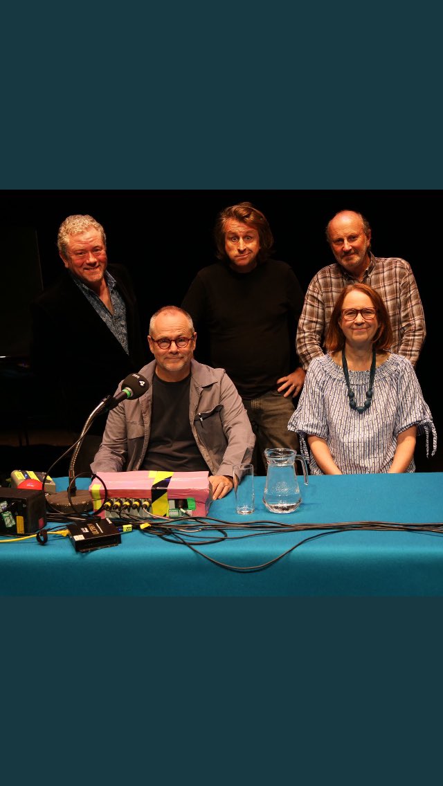 This evening on @BBCRadio4 18:30 - @ISIHAClue from @RoyalNottingham - we were in the audience for the recording and it’s a great episode with @jonculshaw @vickipepperdine @themiltonjones @fredmacaulay @TheRealJackDee #colinsell #jonnaismith Tune in!