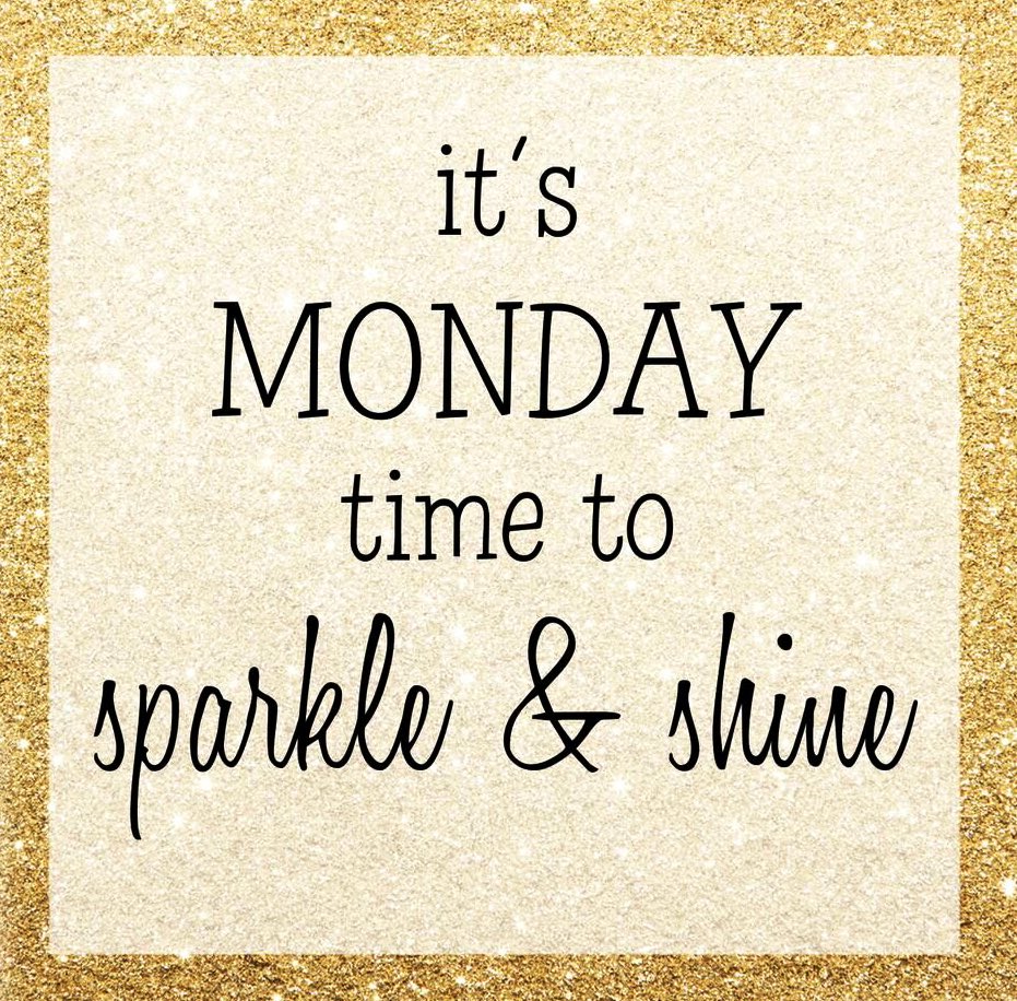 Happy Monday, beautiful peeps! Let’s do this!! #Shine #BeKind