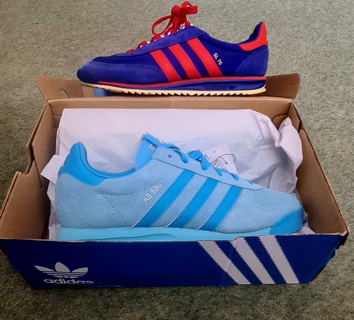 markhagan71's tweet photo. 2 things of beauty these are ๐ #customtshirt for the #adidasAS520 ๐ @CompanySuisse already got my custom tshirt for #AidasSL76 https://t.co/Noer0Kyh7r