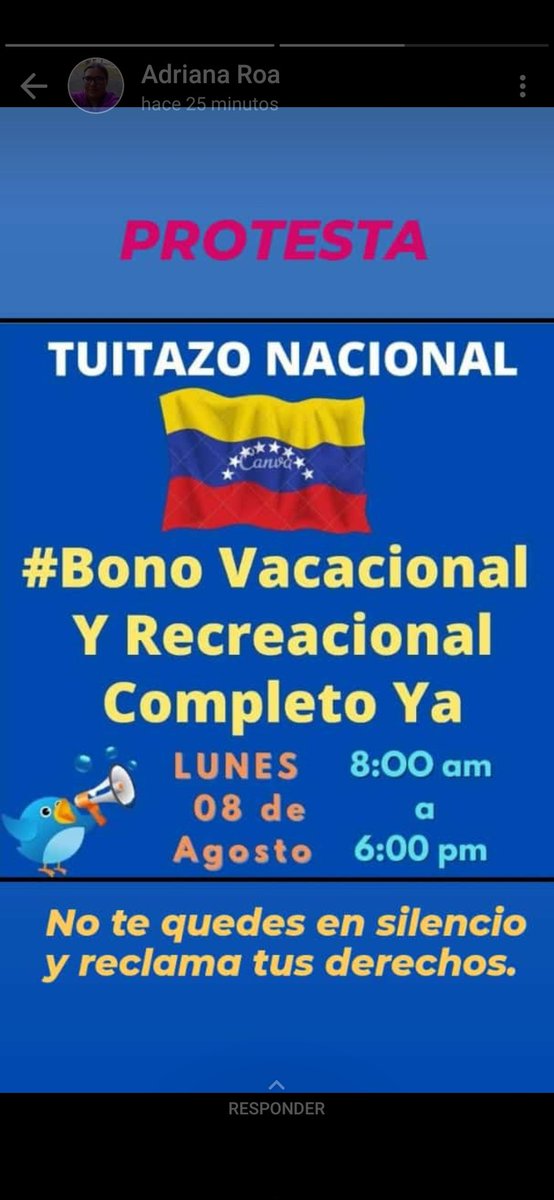ToledoGoitia's tweet photo. Queremos nuestro #BonoVacacionalYRecreacionalYa #OnapreNosEstafa #Union https://t.co/QQt1Th4s2C