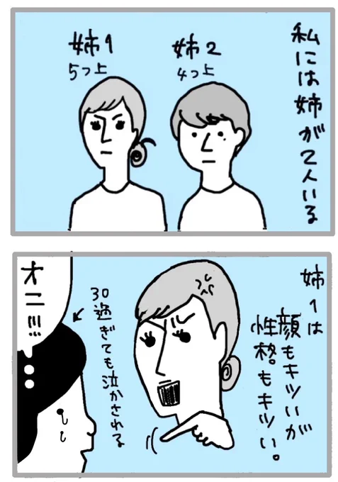 長女はつらいよ【前編】2/5
#三姉妹物語 
