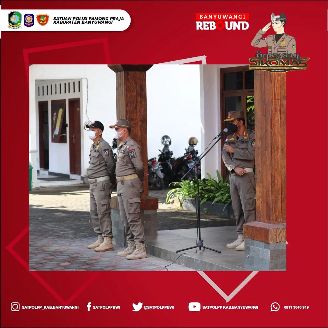 satpolppbwi's tweet photo. Senin, 08 Agustus 2022

🌻🌻🌻🌻🌻🌻🌻🌻🌻

Satuan Polisi Pamong Praja Kabupaten Banyuwangi melaksanakan apel pagi

selengkapnya...
@wawanyadmadi
@anacleto52
@SatpolPPJatim
@banyuwangi_kab
@ditpolpp_linmas https://t.co/EsOjSitXie