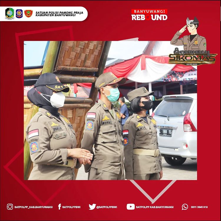 satpolppbwi's tweet photo. Hallo sobat Praja !
Senin, 08 agustus 2022 ,

Satuan polisi pamong praja kabupaten banyuwangi melaksanakan giat pengamanan festival Fish Market di kampung mandar 
@wawanyadmadi
@anacleto52
@SatpolPPJatim
@banyuwangi_kab
@ditpolpp_linmas https://t.co/IyDNBim8nf