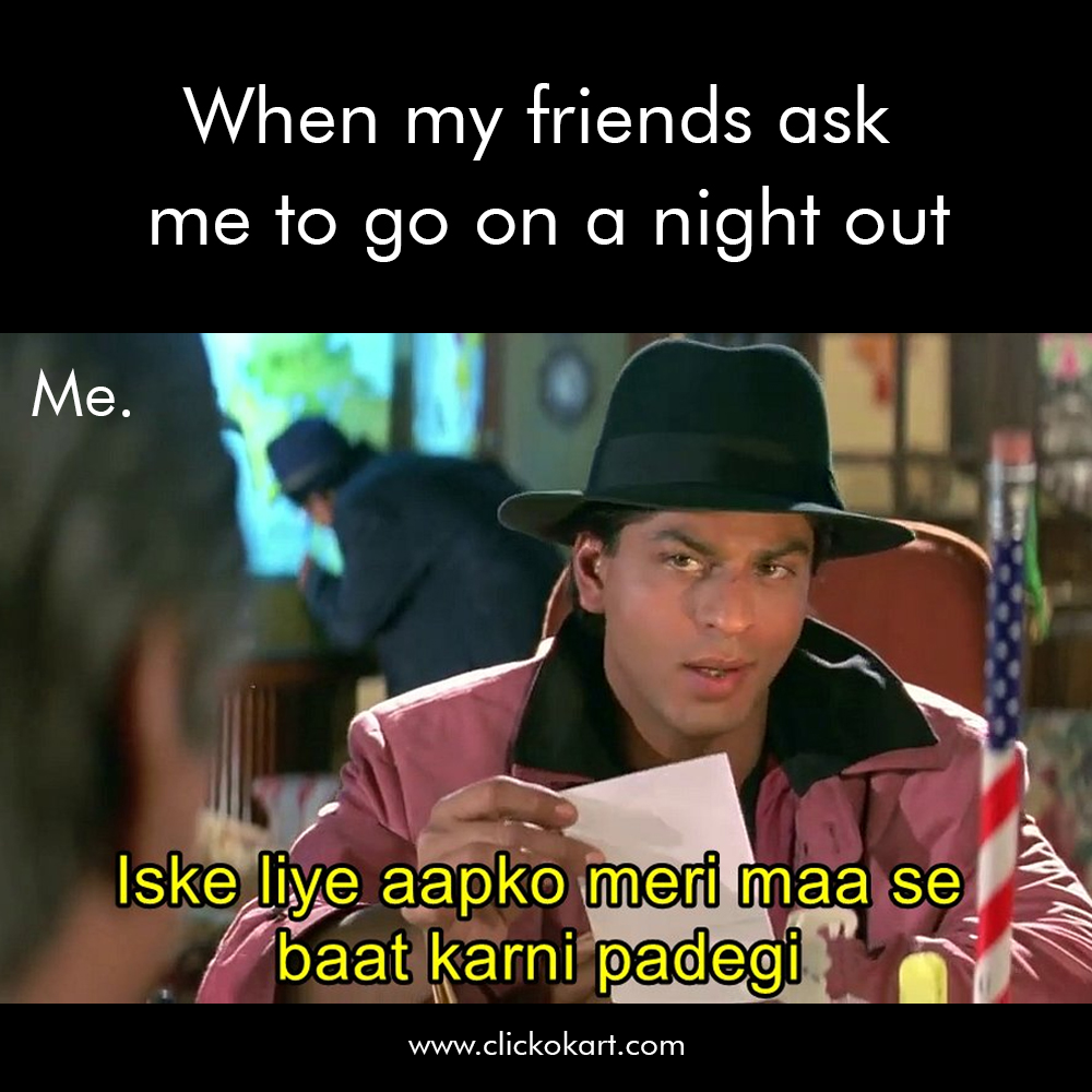 clickokart's tweet photo. Humare me night out pe nahi jate π
.
.
#clickokart #personalizedgifts #giftsforall #friends #BFF #friendthings #bestfriends #friendsforlife #friendsfun https://t.co/rQTwttn0ob