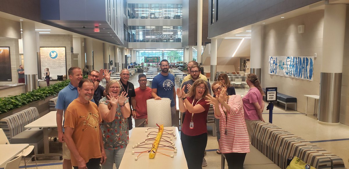 Jbarnumoatc's tweet photo. OATC Roadrunners created their vision of work based learning. Catapiller that changes into a beautiful butterfly... #OPSforTheirFuture 
#cte @OlatheCTE #olatheWBL https://t.co/hy0TvrcPsB