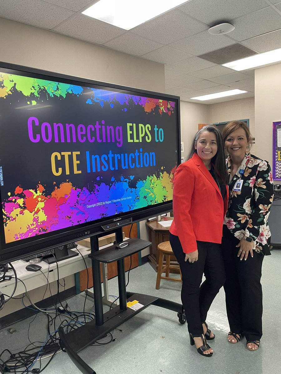 Region 7 ready to share ELPS with LHS CTE staff #thisistheR7village <a href="/K_Harris_CTE/">Kimberly Harris</a> <a href="/TeamLufkinISD/">Lufkin ISD</a>
