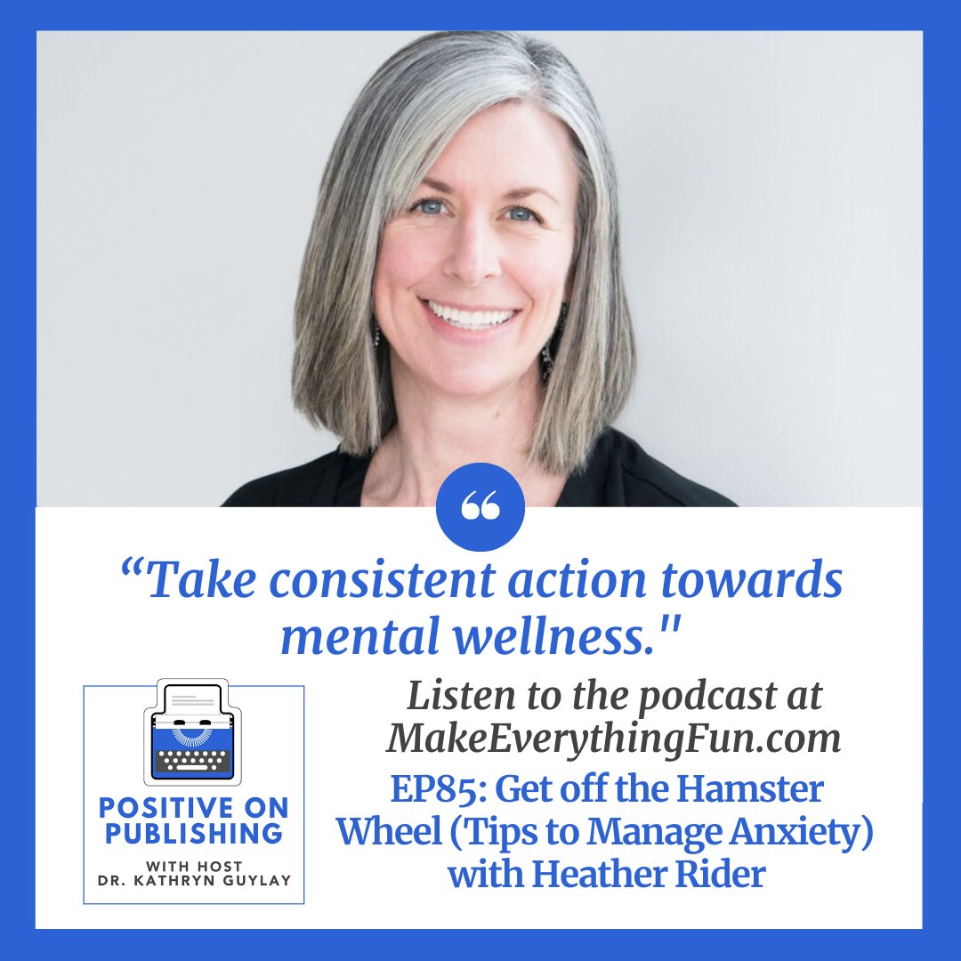 kathryntkemp's tweet photo. Learn more about how to manage anxiety and impostor syndrome in my interview with Heather Rider: https://t.co/e9SlVKyjDz
#podcasts #makeeverythingfun #positiveonpublishing #anxiety https://t.co/0IuozMRfku