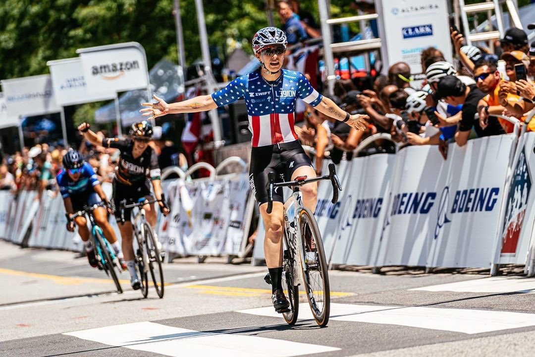 Happy to announce @kendall_ryan92 along with @alexismryan from <a href="/l39ionla/">L39ION of Los Angeles</a> will race the 2022 @winstonsalemcycling .
Kendall is the back to back <a href="/usacycling/">USA Cycling</a> Criterium National Champion.
Make sure to come see these two dynamic athletes race
📷: @kitkarzen 
#winstonsalemcycling