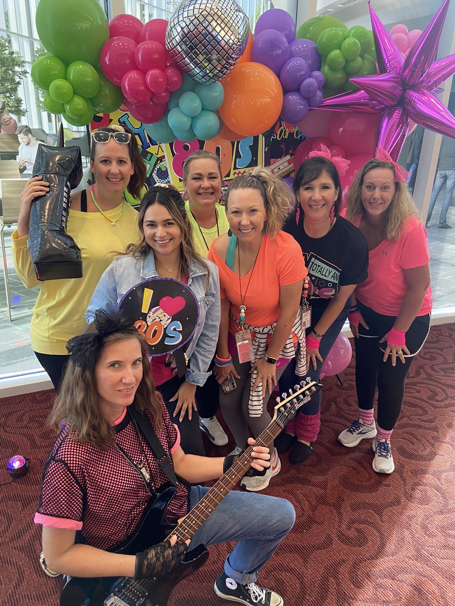 GaylaCoward's tweet photo. Convocation 2022 Totally 80’s @TISDTCES @TomballISD @Jan012112 @kristin_shock @cyleen_d https://t.co/8sOS67YqQw