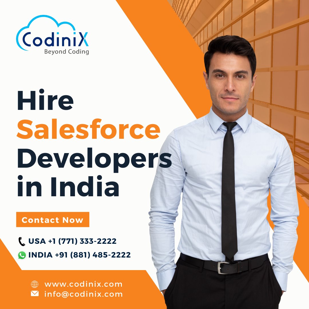 CodinixC's tweet image. Hire Salesforce Developers In India 

Call us now: +1 (771) 333-2222, +91 (881) 485-2222 

For more info visit us at: codinix.com/hire-experts/ 

#salesforce #hiresalesforceexperts #hiresalesforcedevelopers #hiresalesforceconsultant