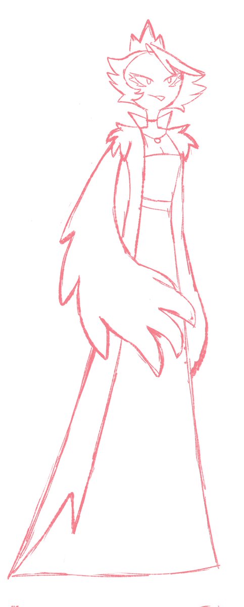 call_me_M0N's tweet photo. I was gonna wait till I had her wife's design and then line them but I just couldn't wait.
Everyone, meet Duke Gremory, the meanest lesbian in Hell.

I blame @Ackerhells for her creation, their ocs made me want to make my own. https://t.co/YnSYJvpmu9