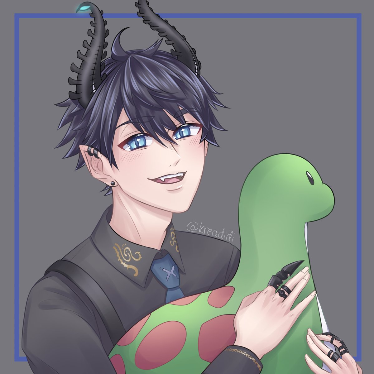 kreadidi's tweet image. #RenZottoArt
kinda became a fan so heres a fanart hehe
sadly cant watch his streams live bcs of time difference