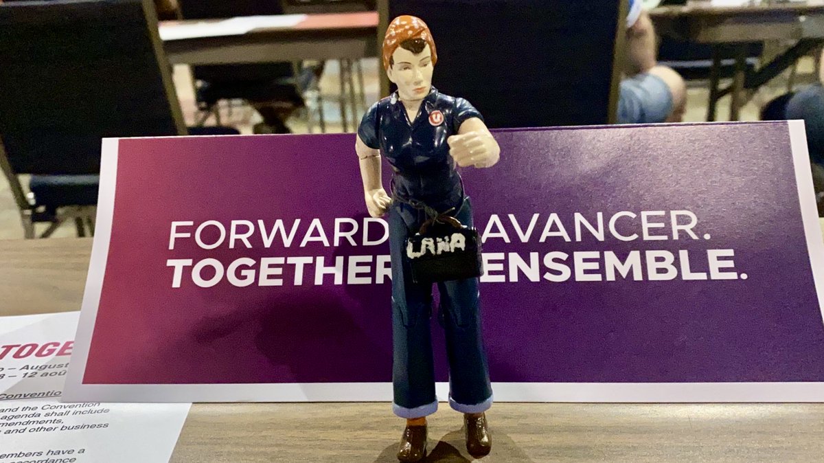 lp4np's tweet photo. It's time !  We want to wish everyone an excellent Convention!   #ForwardTogether

(Mini-Lana is ready !) 

💜

Ça commence ! Nous voulons souhaiter un excellent Congrès à tous et toutes ! #AvancerEnsemble 

(Mini-Lana est prête ! ) 

💜 https://t.co/vCwhAjl1YN
