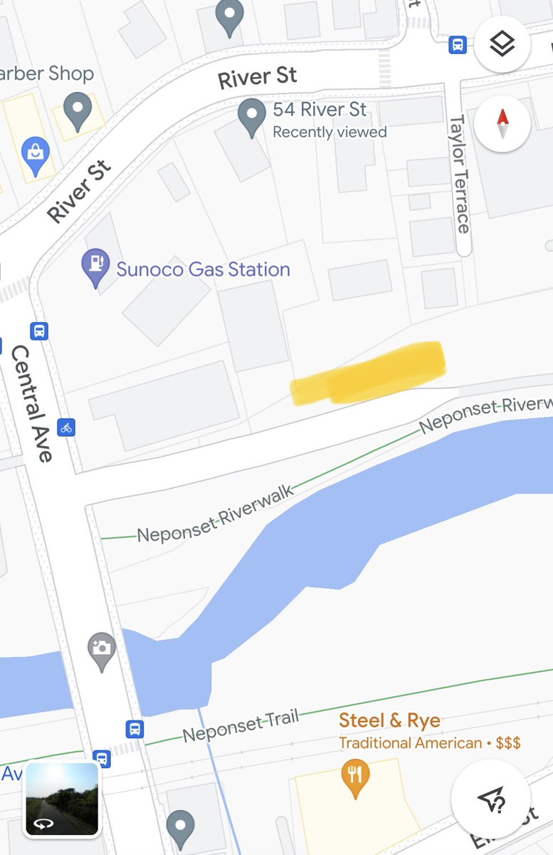 Pickles_MTP's tweet photo. This affects Taylor Terrace and 2 apartment complexes. Who can help with this hazardous situation? Yellow area is where trees have fallen on to wires! 311 and DCR are not helping @BOS311 @RiverStCivic https://t.co/TzDiSb3s6C