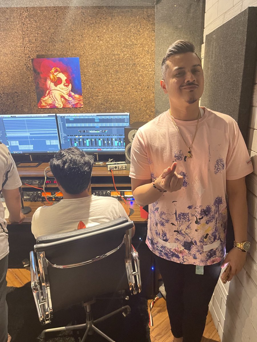 FazleyYaakob's tweet photo. Back in the studio after so long 🎙 https://t.co/EVrHdHG9OA