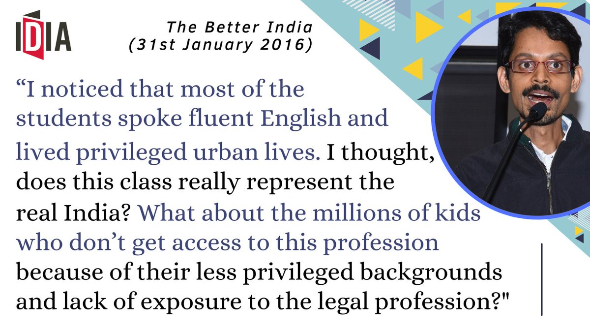 IDIALaw's tweet photo. It's 3 yrs since the unfortunate demise of @shamnad, our founder. He was a guiding light, an inspiration, and a mentor to many of us including #IDIAScholars. Today, we share some of his thoughts on the vision behind IDIA. We are proud that his legacy continues!

#IDIALaw #Shamnad https://t.co/6CKsugAtIY