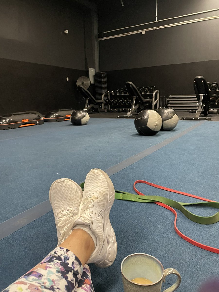 Coffee, Jesus and the gym. Let’s get moving this morning.