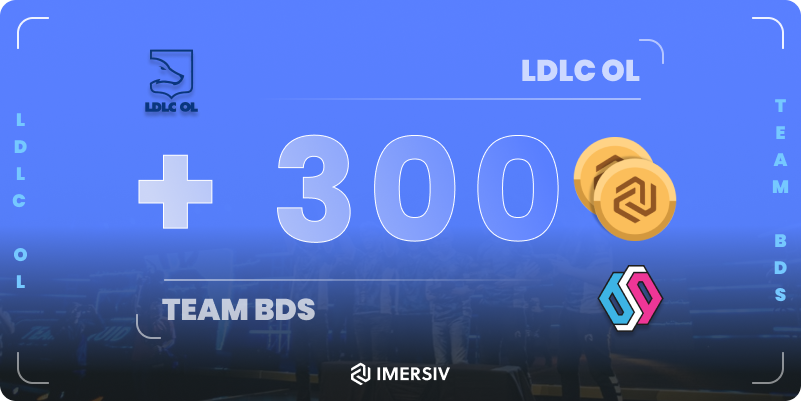 Imersivgg's tweet photo. 💸 Gagne 300 jetons sur Imersiv 💸 

Match de #LFL Mercredi à 18h00 🏆
@LDLC_OL 
 💥 
@TeamBDS 
 
Pour l’occasion, nouveau #giveaway 👇

🔔 Follow @Imersivgg
❤️ Like le tweet
🔁 RT + tag un pote

TAS le 10/08/2022 🍀
#BDSPOWER #LDLC https://t.co/igCUI9mrhZ