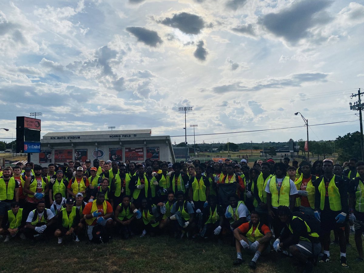 First annual Tiger Serve Day! We will be around the Ada community doing various projects! Excited to give back to those that give so much to us! #FAMILLY