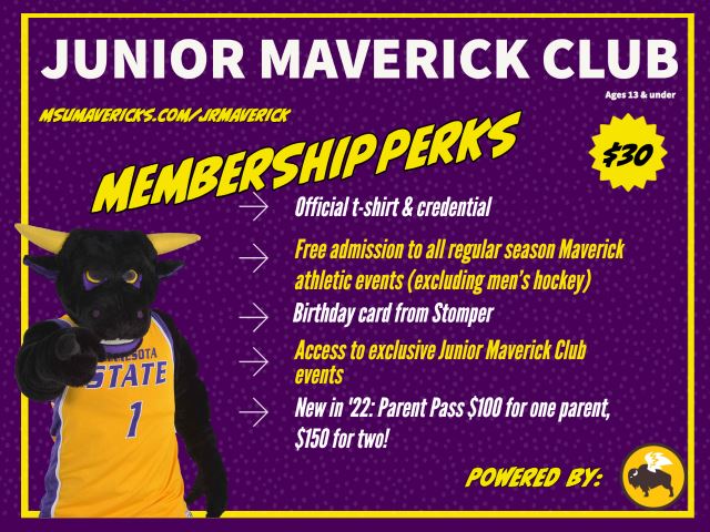 Nothing beats seeing (and hearing) our Junior Mavericks in the stands!  Get your Junior Maverick signed up today!  

🔗msumavericks.com/JRMaverick