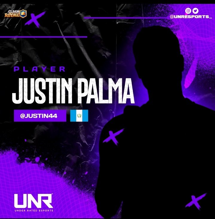 No podía faltar Guatemala🇬🇹 en nuestro equipo, demuestra gran habilidad y destreza en el juego👀
Las tácticas que usa son sorprendentes 🔥 no te dejes engañar porque @Justin__44 siempre sorprende 😋 
¡Bienvenido al equipo!