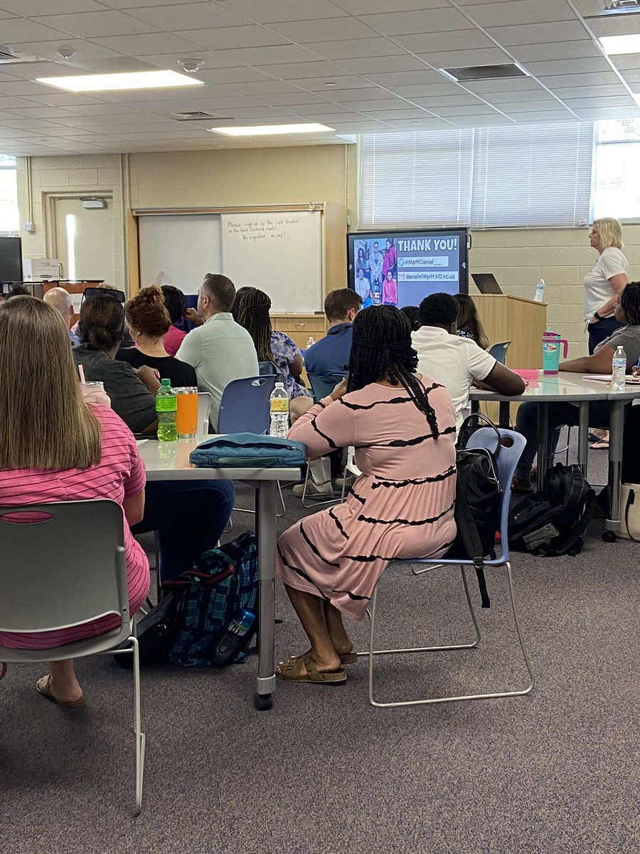 MrsPowell2013's tweet photo. This PD was on 🔥 literally 😂 @MattDaniel___  @CMEbulldogs thank you https://t.co/8NeYd8zjOb