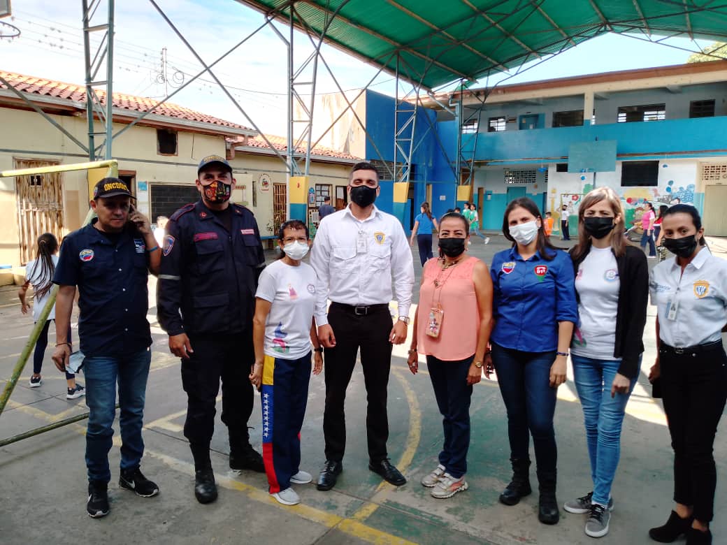 #EscuelasAbiertas2022 TÁCHIRA San Cristóbal UE Córdoba Plan Agosto Escuelas Abiertas Presentes Frente Preventivo, Coordinación Comunidades Educativas y Coordinación de Educación Física Deporte y Recreación.