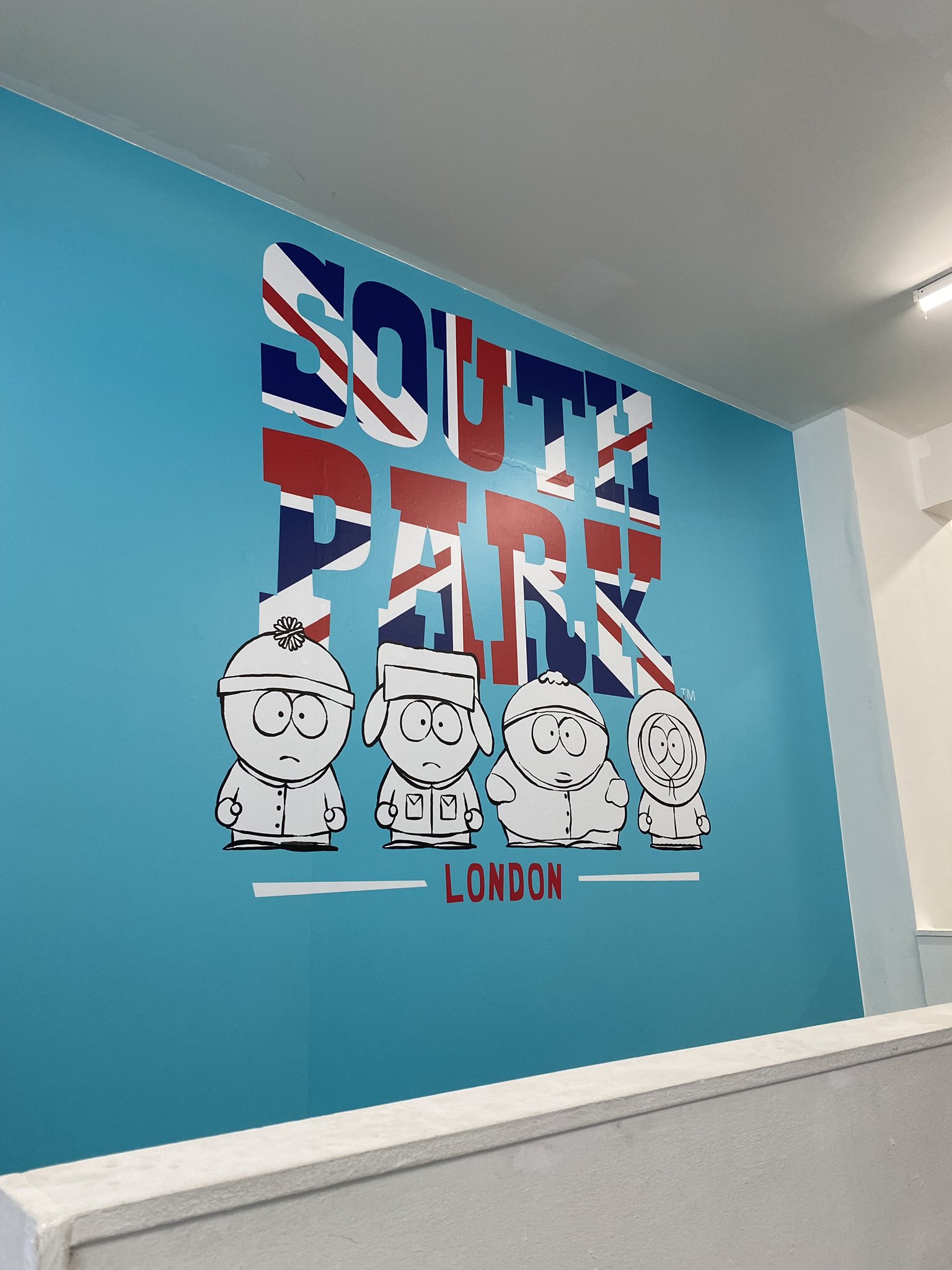 Pop up shop in London for the 25th anniversary of South Park #southpar