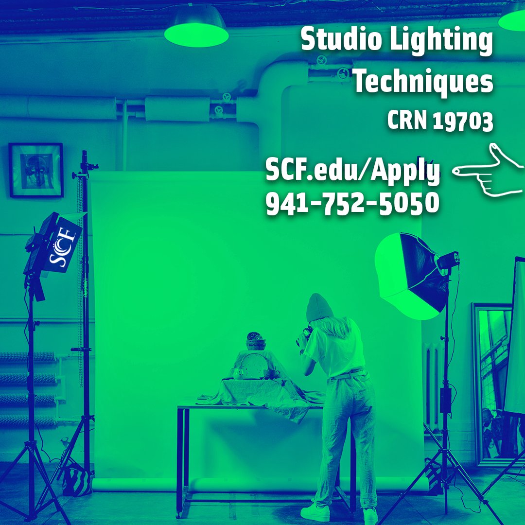 SCFnow's tweet photo. Interested in capturing your best photo? Sign up for #studio #lighting this fall to pick up a variety of techniques. #photography

https://t.co/ZYOsfii9lR https://t.co/5qCYWmiksM
