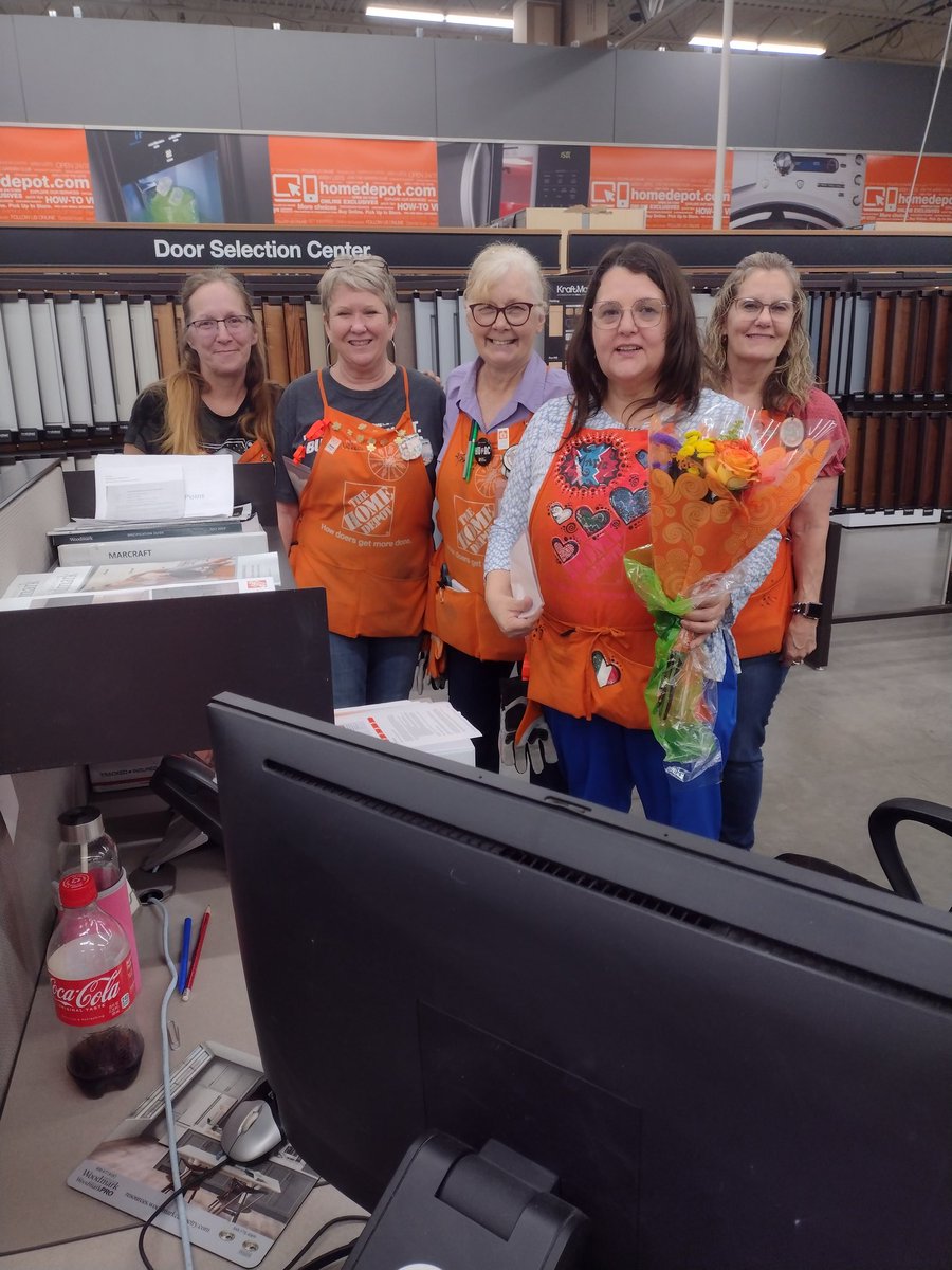 Celebrating specialist Maria for her awesome sales of over $500,000 the first half!! Maria rocks!!@thd8531 <a href="/Brenda_Shope60/">Brenda Shope</a> <a href="/Dmctarsney/">Don McTarsney</a>