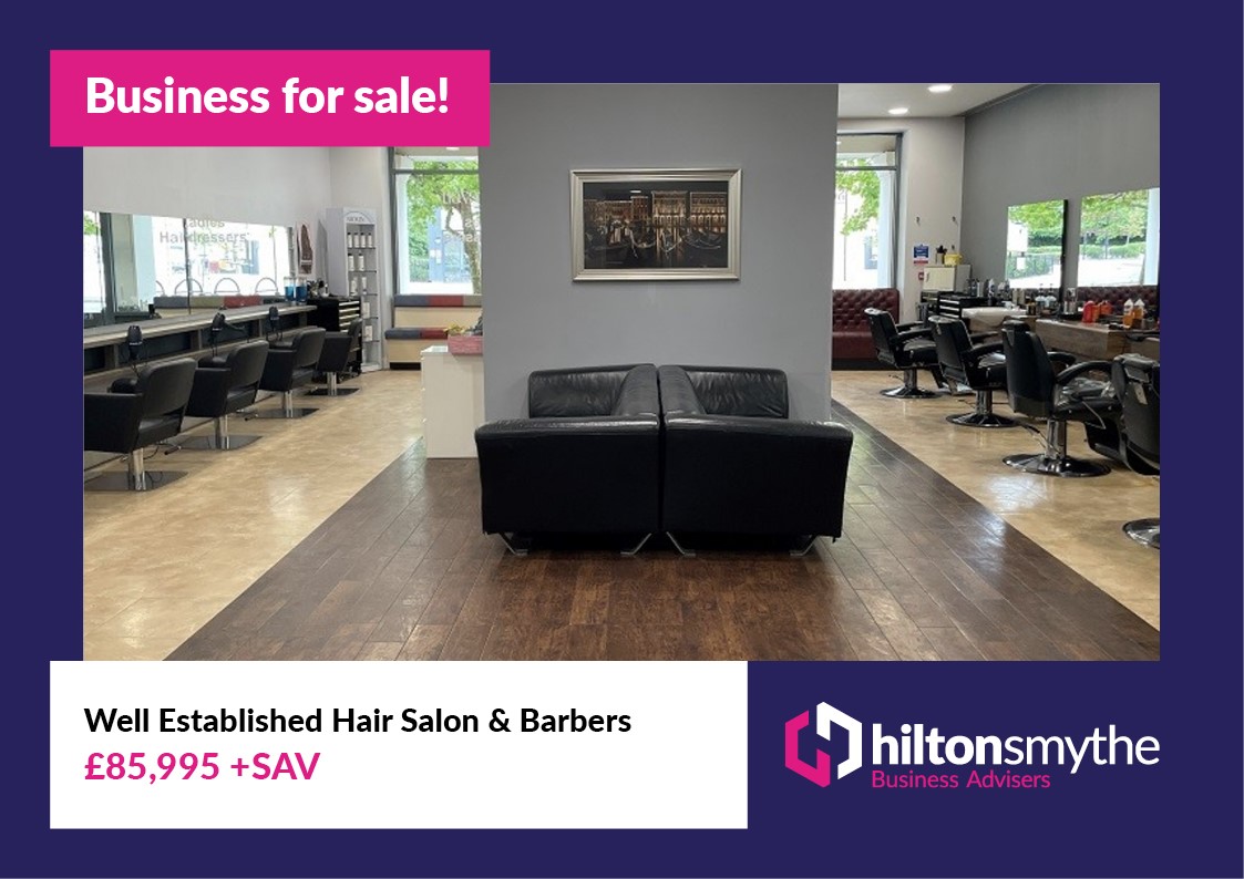 Well Established Hair Salon &amp; Barbers For Sale
#Cambridgeshire
hiltonsmythe.com/businesses-for…