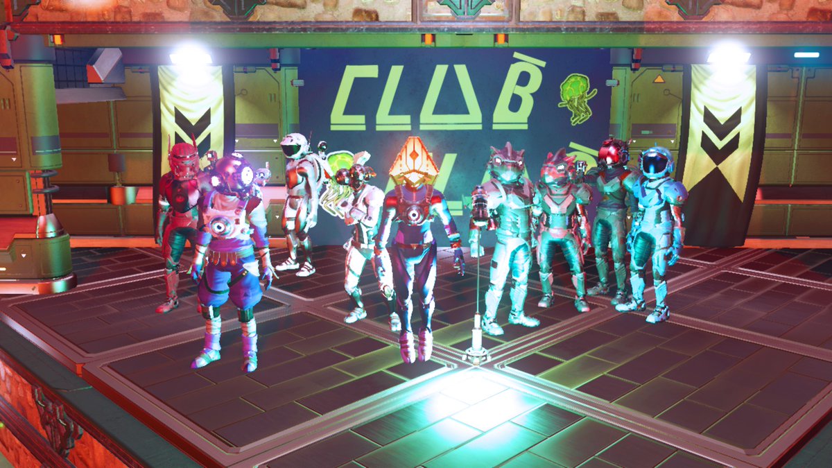 NoMansHighHub's tweet photo. Founders day was a huge success! Thanks to everyone who participated in the build competition and who showed up for the fireworks! Congrats to the winners! #NoMansSky #NoMansHighHub  #VirtualPhotography https://t.co/XeuemxfQ88