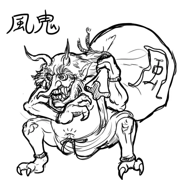 10年前に描いた妖怪?です。 